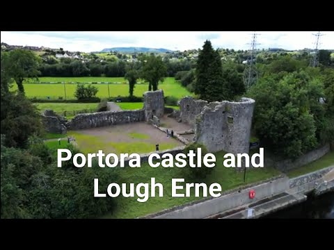 PORTORA CASTLE, ENNISKILLEN, FERMANAGH, NORTHERN IRELAND, LOUGH ERNE.