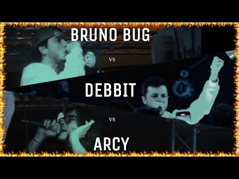 QUANDO METTI TRE LEGGENDE IN UNA RUMBLE AGLI OTTAVI - BRUNO BUG vs DEBBIT vs ARCY