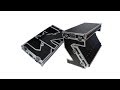 ProX XS-ZTABLE Portable Z-Style Dj Table Flight Case with handles & wheels
