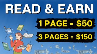 Get Paid $150 By Reading ($50 Per Page) | Make Money By Reading 2023