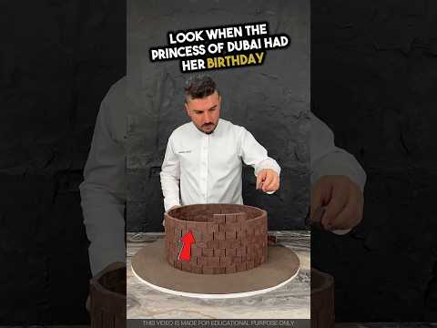 This Man Built a Chocolate Castle for the Princess of Dubai
