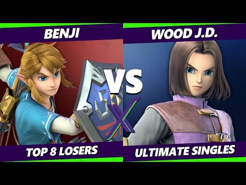 S@X 425 Top 8 Losers - Benji (Link) Vs. Wood J.D. (Hero) SSBU Smash Ultimate