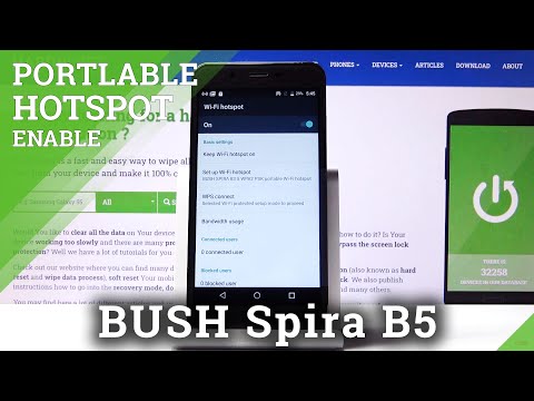 How to Turn On Hotspot on Bush Spira B5 – Create local Wi-Fi for your PC or MAC