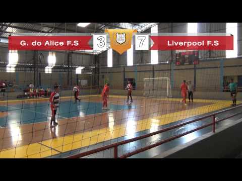 Garotos do Alice x Liverpool - 6ª Copa J&E de Futsal - Série Bronze