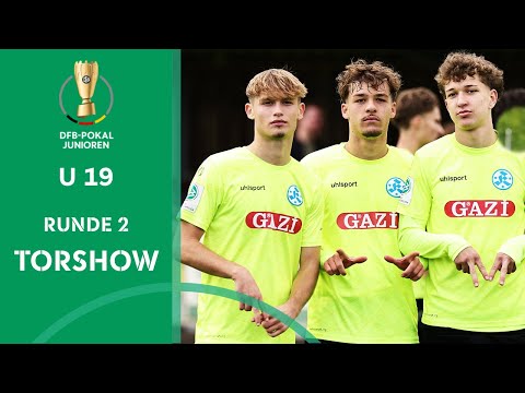 Wolfsburg und Cottbus wie im Rausch & Bayer 04 raus in Runde 2! | Alle Tore | DFB-Pokal der Junioren