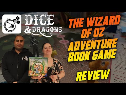 Dice and Dragons - The Wizard of Oz Adventure Book Game Review