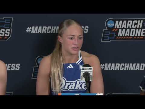 Drake First Round Postgame Press Conference - 2024 NCAA Tournament