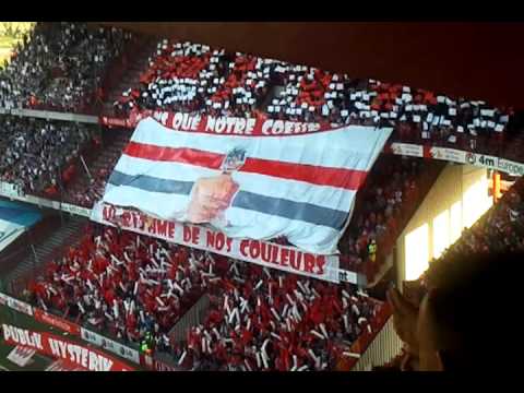 Standard Anderlecht tifo's voor de match