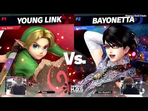 SaH #8 [Winners Semis] - Teca (Young Link) vs EDM | Bloom4Eva (Bayonetta) - Ultimate Singles