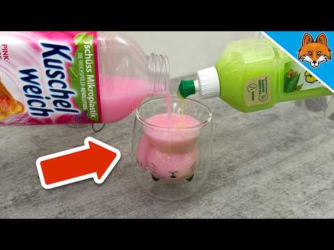 Mische Spüli & Weichspüler und STAUNE WAS PASSIERT💥(Profi Trick)🤯