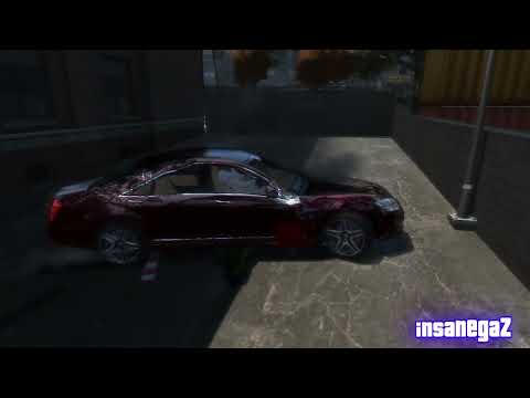 GTA IV 2012 Mercedes-Benz S65 AMG Crash Testing (Reupload)
