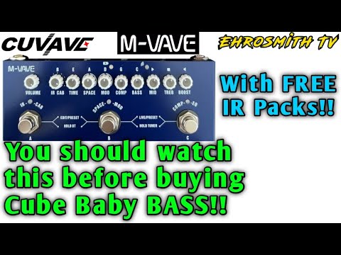 M-VAVE Bass Cube Baby Multi Effect Pedal Use For Bass image 4