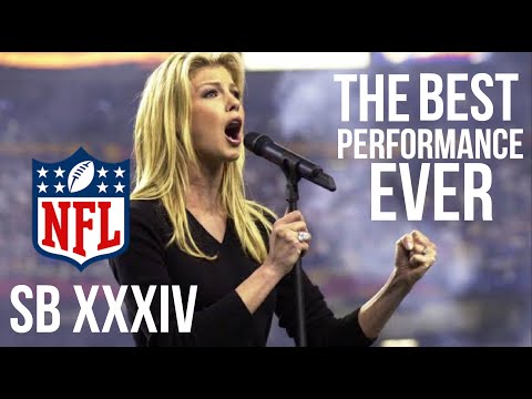 Faith Hill - The Star Spangled Banner USA (Super Bowl)