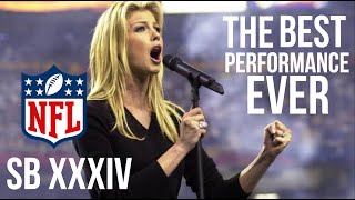 Faith Hill - The Star Spangled Banner USA (Super Bowl)