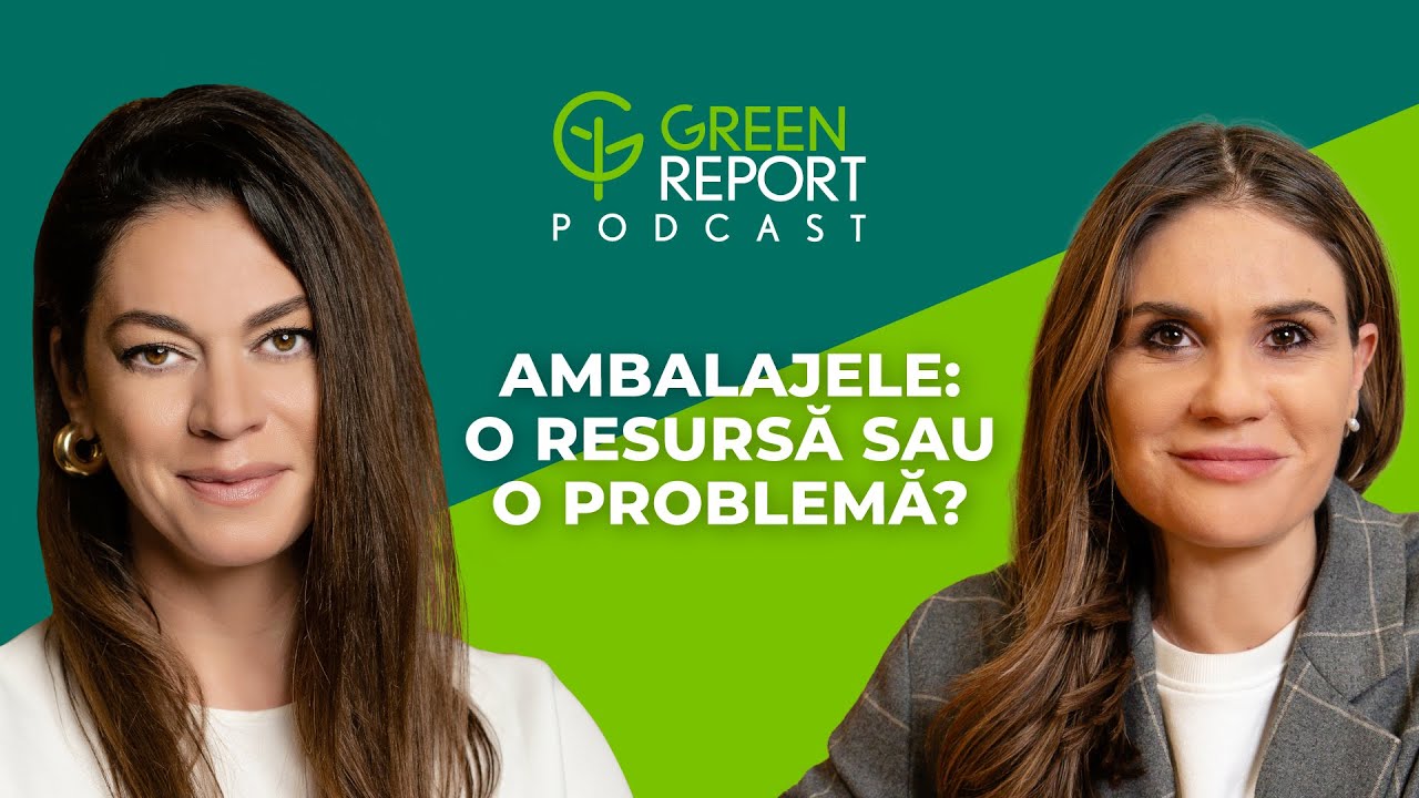 Deșeuri de ambalaje în SGR, leac pentru indolență? | Green Report Podcast | Invitat: Anca Marinescu
