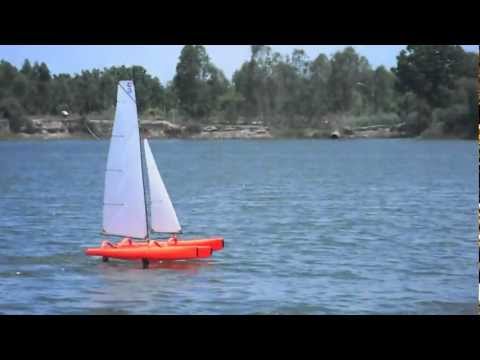 FireDragon - Hydro Foiling on Asymmetric Foils - Mini40/F-48 Trimaran