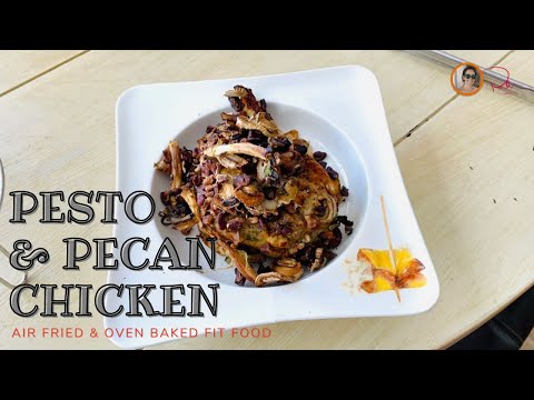 Quick and Healthy Crunchy Pecan Roasted Chicken: A One-Dish Delight #chefpachi #chickenmeals