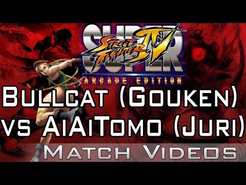 Bullcat (Gouken) Vs aiaitomo (Juri) SSF4 AE 2012 Match Video 1080p HD Super Street Fighter 4
