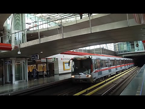 Train traffic at Prague, Brno, Breclav stations 07.05.2022