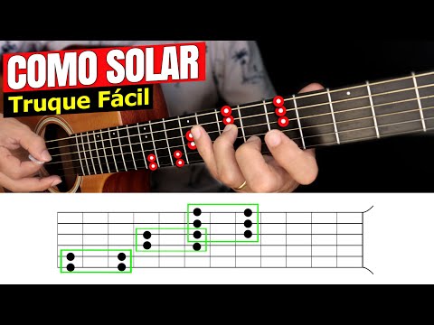 O Jeito mais fácil de solar no violão - TRUQUE FÁCIL - Sem segredo. É só tocar - Aula completa🎸👊
