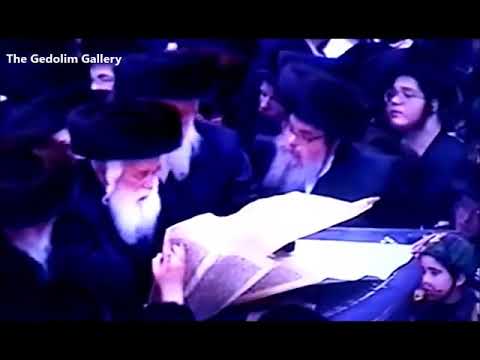 Purim With Tzadikim of Yesteryear: Viznitzer Rebbe The Yeshios Moshe Z"tl