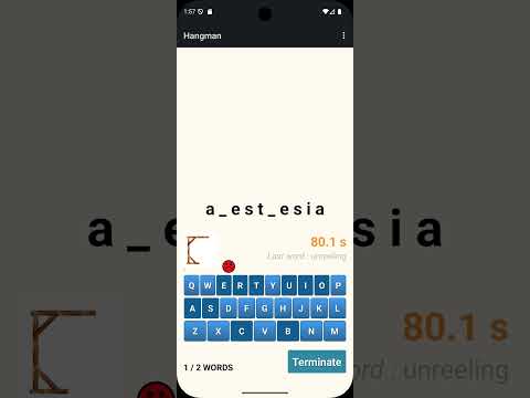 Hangman Word Puzzle Game