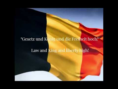 Belgium National Anthem (German version) - Die Brabançonne 🇧🇪