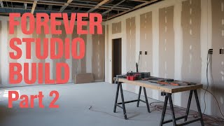 This is going well!!! My Retro Cabin Studio build - Part 2.