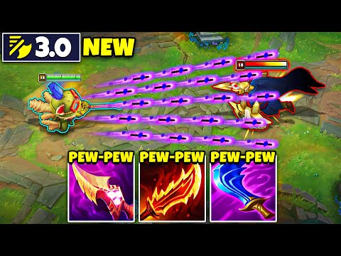 Teemo but I attack so fast my darts look like a Laser (3.0 ATTACK SPEED)