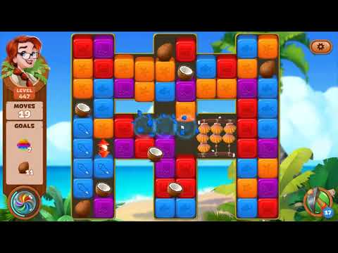 Lost Island: Blast Adventure - Level 447 (No Boosters) HD