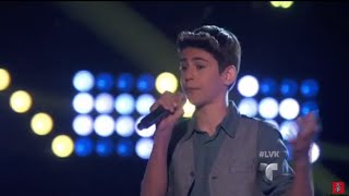 La Voz Kids | Angel Lebron canta ‘Diez Mil Maneras’ en La Voz Kids