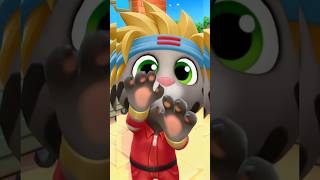 Tom Gold Run vs Tarantula Tom in Talking Tom Cat #short