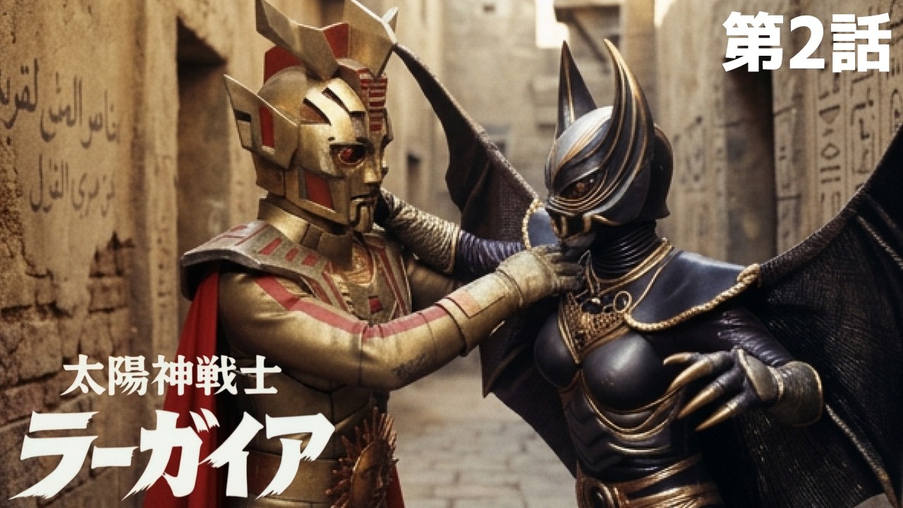 第2話　太陽神戦士 ラーガイア　【オリジナル特撮】