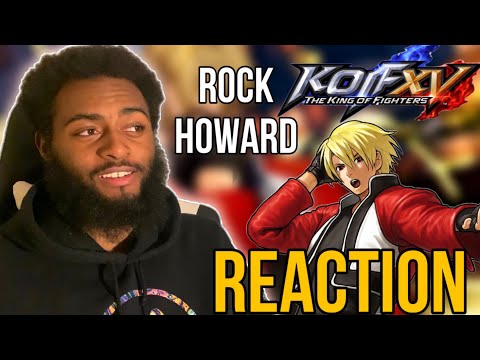 ROCK HOWARD JOINS THE FIGHT! - KOF XV Team DLC Trailer Reaction (KAM)