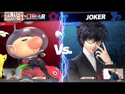 We Tech Those #73 asddast (Olimar) vs PowerUp (Joker) Losers Semis