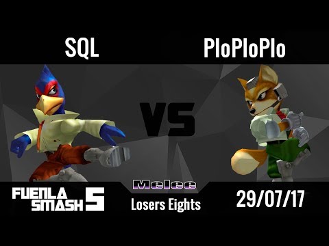 [FS5] - Melee Singles - SQL (Falco) vs PloPloPlo (Fox) Losers Eights