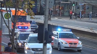 NEF ÄLRD als NEF 1-1 + RTW 3 BF Bonn FW 1