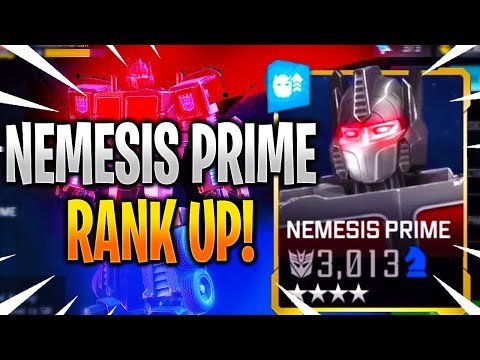 Rank 5 Nemesis Prime Rank Up! - Transformers: Forged To Fight