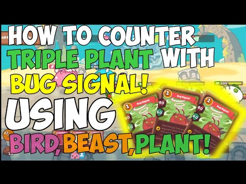 HOW TO COUNTER TRIPLE PLANT WITH TRIPLE BUG SIGNAL USING BBP (BIRD,BEAST,PLANT) AXIE INFINITY