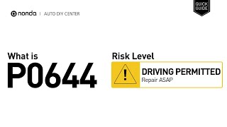 Meaning of OBD p0644