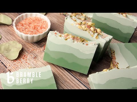 Anne-Marie Makes Eucalyptus and Cotton Soap | Bramble Berry