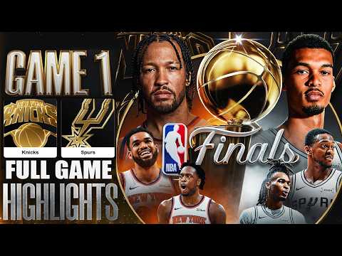 New York Knicks Vs San Antonio Spurs Full Game 1 Highlights - June 3,2026 | NBA - FINALS