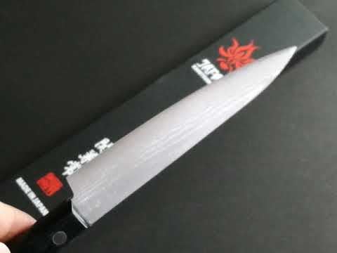 Kanetsune 17-Layer Damascus Petty Knife(Utility) 120mm KC-304
