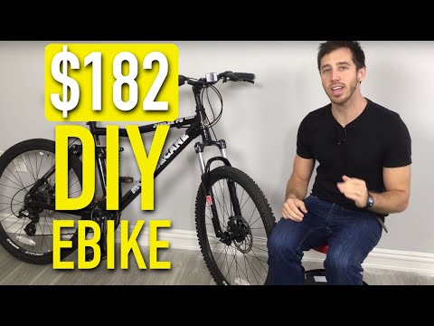 Making a super cheap electric bike (for $182)