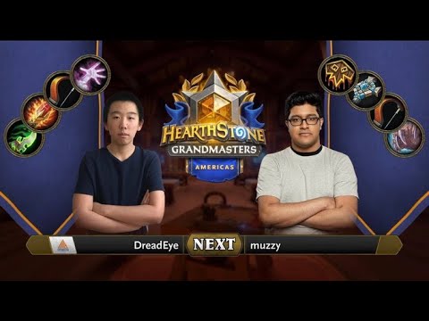 DreadEye vs muzzy | 2021 Hearthstone Grandmasters Americas | Initial | Season 2 | Playoffs