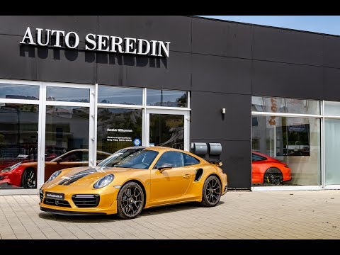 Porsche 911 Turbo S GOLD EDITION AUTO SEREDIN GERMANY