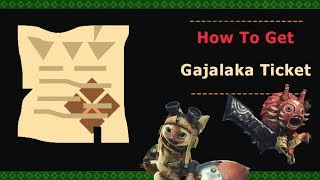 MHW *How To Get Gajalaka Palico Armor[Gajalaka Ticket]*