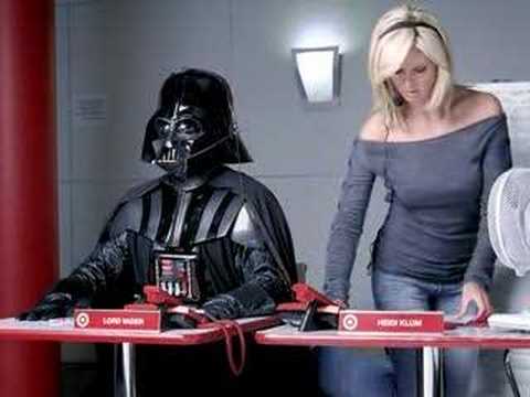 Darth Vader i Heidi Klum