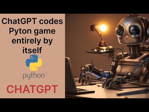 ChatGpt codes a game with Pygame and Python