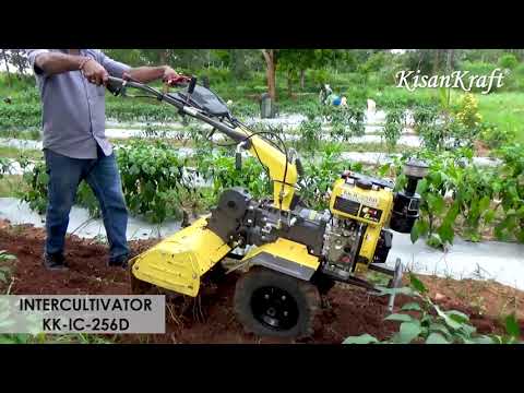 Kisankraft kk-ic 256d diesel inter cultivator